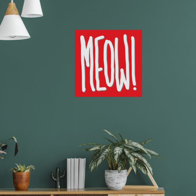 Poster Miau! (Sala de Estar 1)