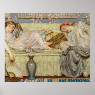 Pôster Miçanga (estudo), c.1875 (óleo em canvas)