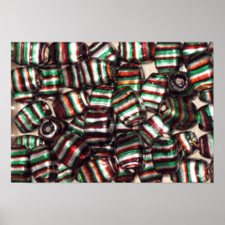 Pôster Miçangas de vidro