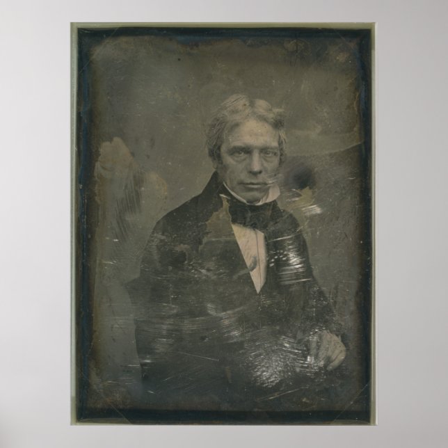 Poster Michael Faraday (Frente)