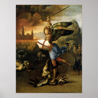 Pôster Michael, o Arcanjo - Raphael