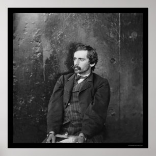 Pôster Michael O'Laughlin, conspirador 1865 de Lincoln