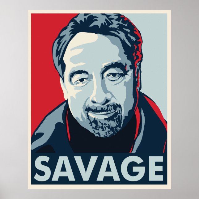Pôster Michael Savage (Frente)