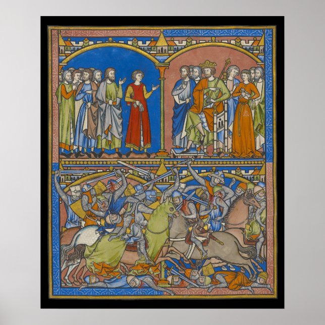 Poster Michal's Dowry, Uma Luta Sangrenta (Frente)