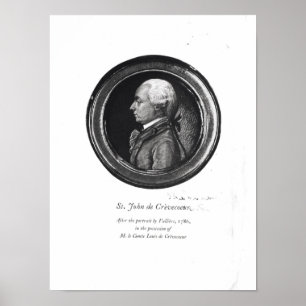 Pôster Michel-Guilherme-Jean de Crevecoeur