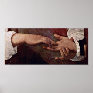 Pôster Michelangelo a Dinamarca Caravaggio - caixeiro de