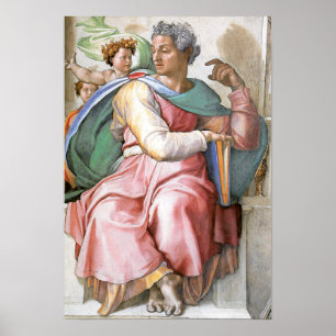 Poster Michelangelo - Isaiah