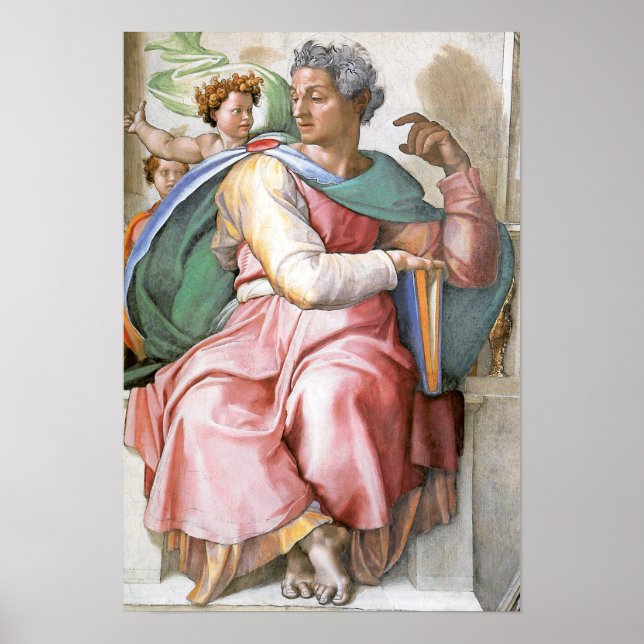 Poster Michelangelo - Isaiah (Frente)