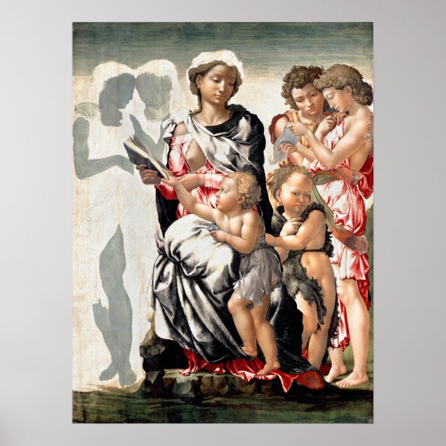 Poster Michelangelo = Madonna (Frente)