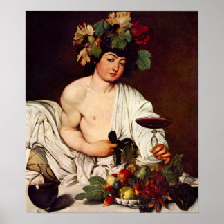 Pôster Michelangelo Merisi da Caravaggio-Bacchus