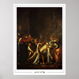 Poster Michelangelo Merisi da Caravaggio Zedign Art Poste