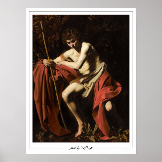Poster Michelangelo Merisi da Caravaggio Zedign Art Poste (Frente)