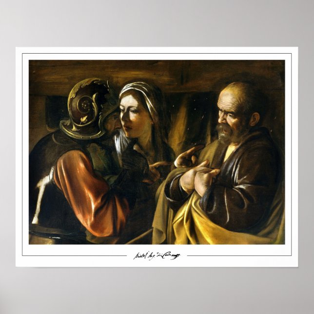 Poster Michelangelo Merisi da Caravaggio Zedign Art Poste (Frente)
