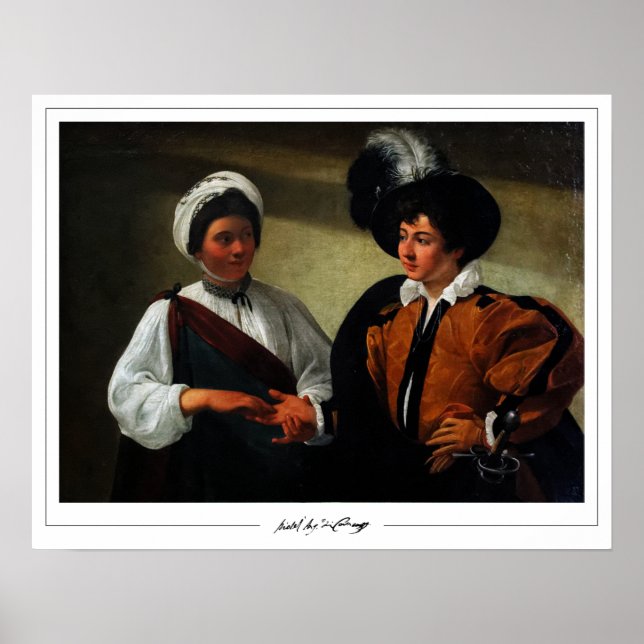 Poster Michelangelo Merisi da Caravaggio Zedign Art Poste (Frente)