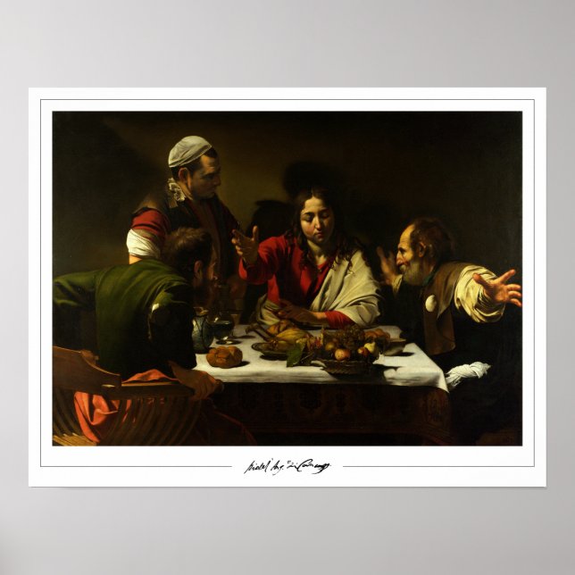 Poster Michelangelo Merisi da Caravaggio Zedign Art Poste (Frente)