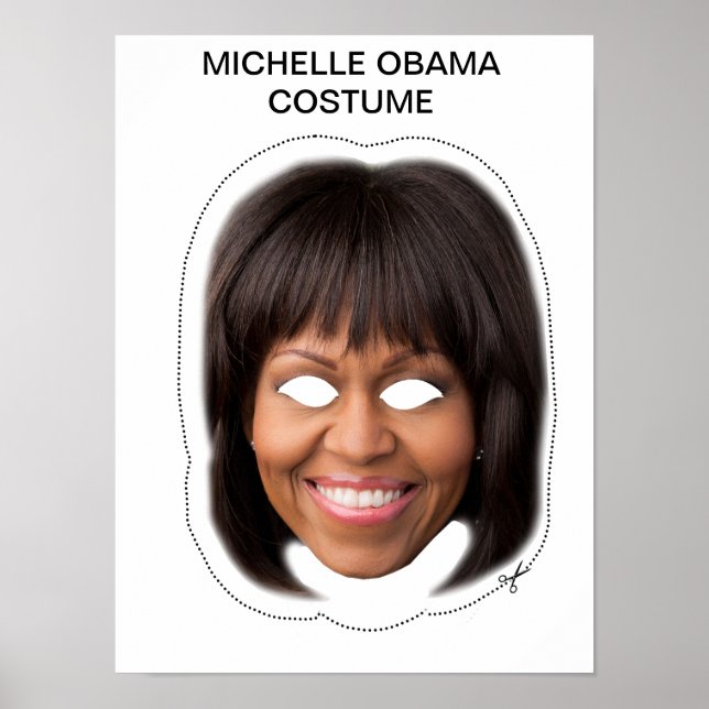 Poster Michelle Obama Costume (Frente)