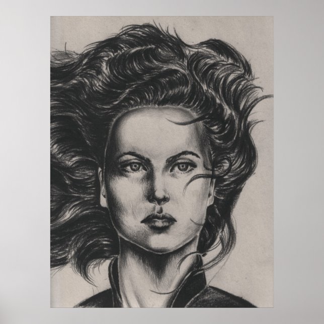 Poster Michelle Weldy: Sem Título #6 (Frente)