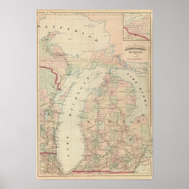 Pôster Michigan (Frente)