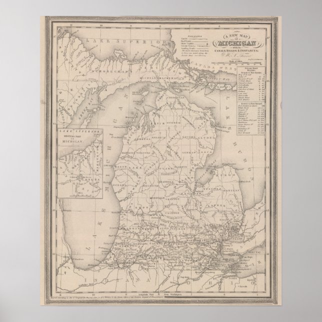 Pôster Michigan 9 (Frente)