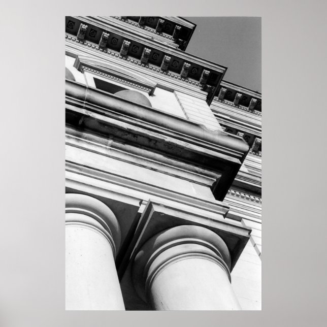 Poster Michigan Capitólio Building (Frente)