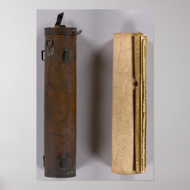 Pôster Michigan e Indiana Border Survey (Frente)