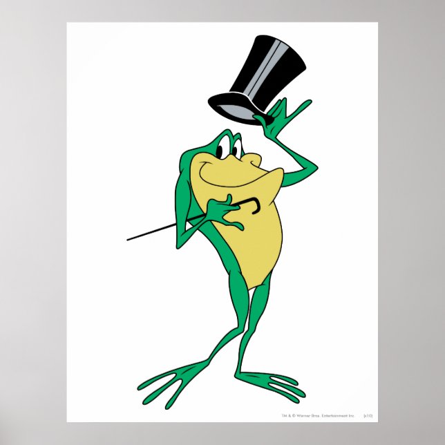 Pôster Michigan J. Frog em Cores (Frente)