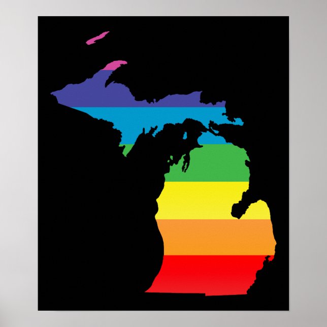 Poster Michigan orgulde. (Frente)