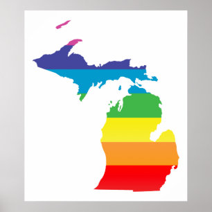 Poster Michigan orgulde.
