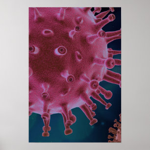 Poster Microbiologia de vírus Corona