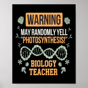 Poster Microbiologia Divertida de Volta às Aulas Professo