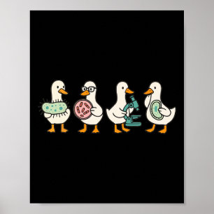 Poster Microbiologia Divertida Professor de Biologia Gans