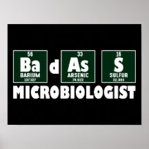 Microbiólogo Engraçado Badass