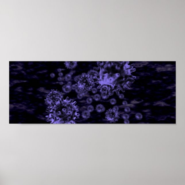 Pôster Micróbios (Frente)