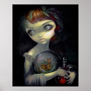 Pôster Microcosm:  Fawn ART PRINT gothic alchemy lowbrow