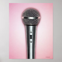Microfone Cromo