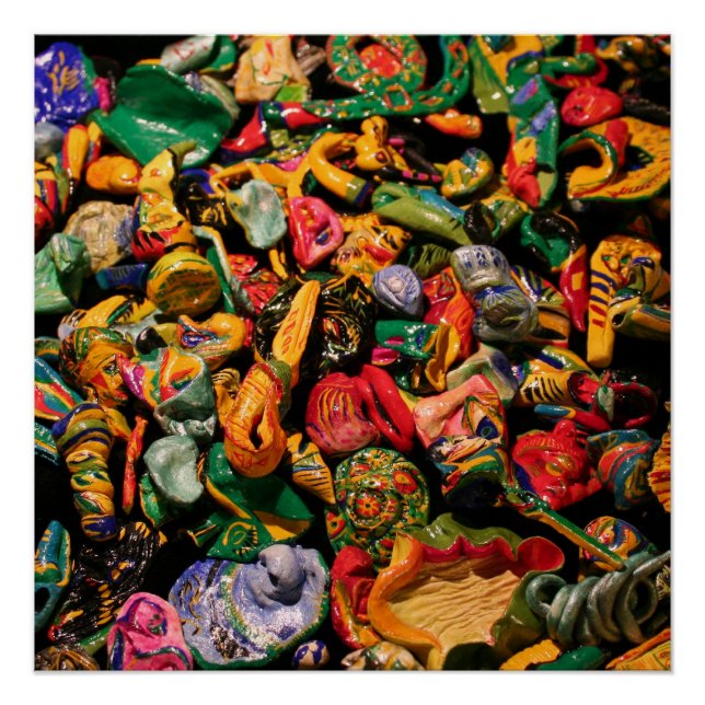 Pôster Micromanetiques detalham Micro objetos miniatura (Frente)