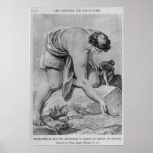 Pôster Micromegas habilmente pega o navio