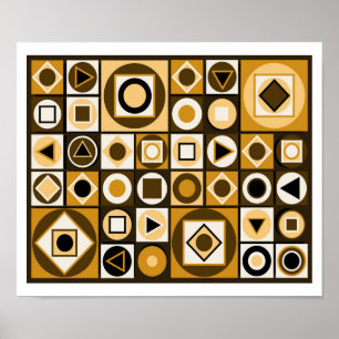 Pôster Mid-Century Modern Style 4