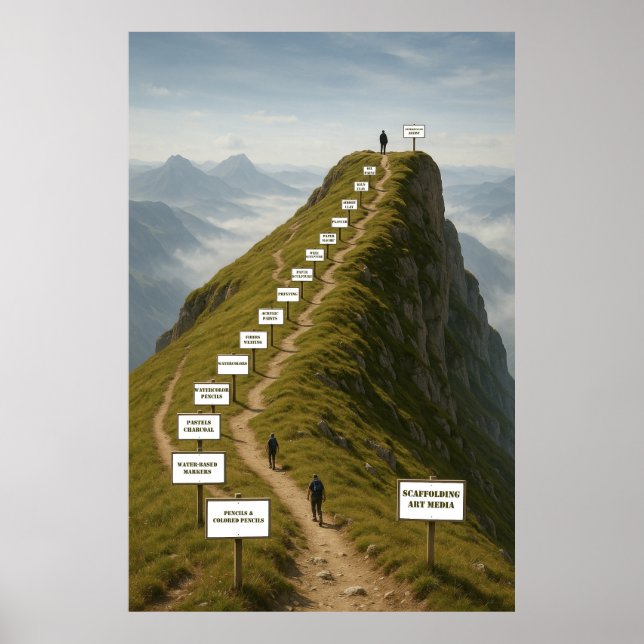 Poster Mídia Scaffolding (Frente)