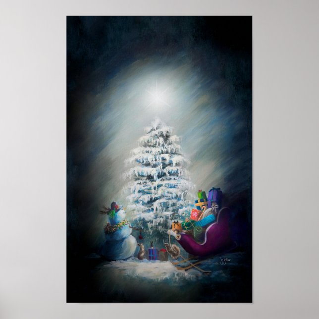 Poster Midnight Christmas 11 x 17 (Frente)
