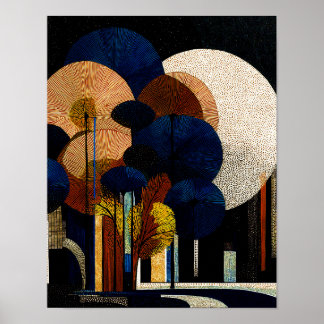 Poster Midnight Forest #13 - Download Digital 4x5