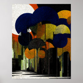 Poster Midnight Forest #16 - Download Digital 4x5