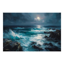 Pôster Midnight Serenade: Lunar Tide
