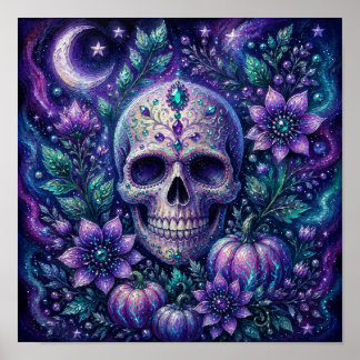 Poster MidNiteMysticSkull