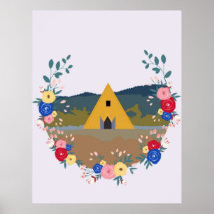 Poster Midsommar Minimalista