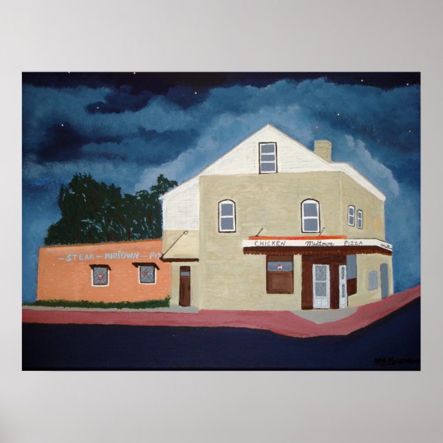 Poster Midtown Restaurant (Frente)