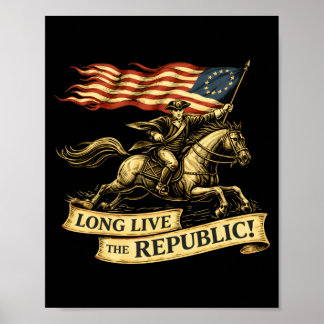 Poster Mieman Viva A República EUA 1776 2026 4 De
