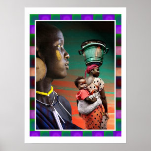 Poster Migração Africana.