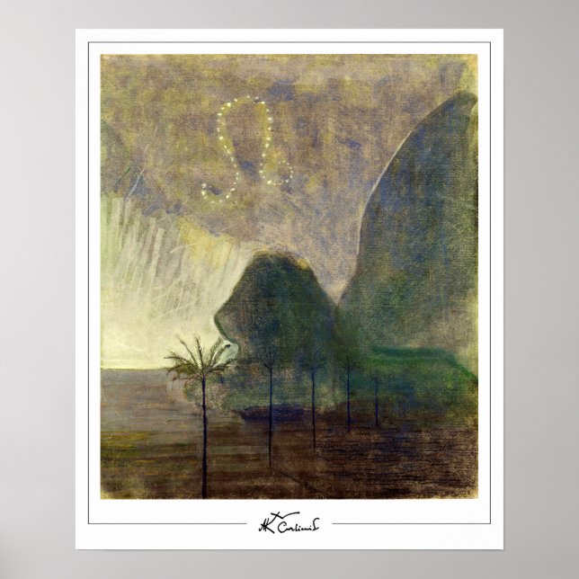 Poster Mikalojus Konstantinas Ciurlionis Zedign Art Posto (Frente)