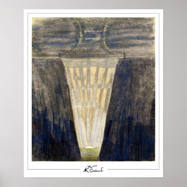 Poster Mikalojus Konstantinas Ciurlionis Zedign Art Posto (Frente)